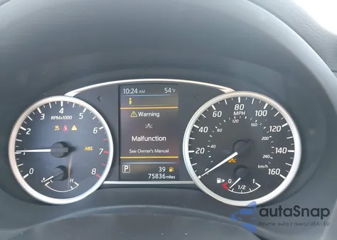 2019 Nissan Sentra Sv из США, поврежденный, VIN 3N1AB7APXKY436112